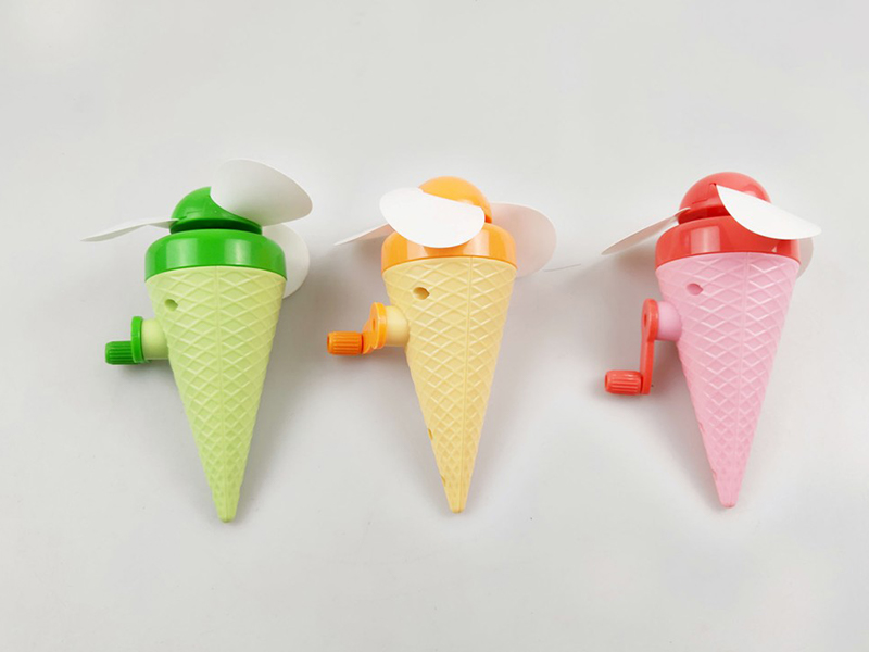 Ice Cream Hand Fan