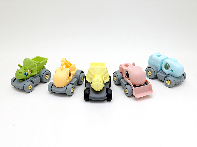 Assembled Dinosaur Engineering Fehicle